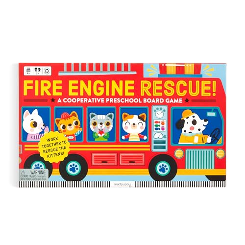 Fire Engine Rescue juego cooperativo para preescolar miniatura 2