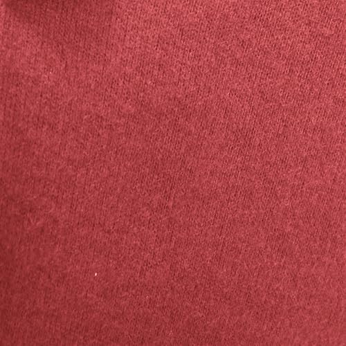 Luxurious 60-Inch Wide Brushed Knit Fabric - Soft Poly Rayon Spandex, 200GSM Medium Weight for Apparel, Drapery, Crafts & More in Trendy Brick Pale - Buy by the Yard 4 Luxurious 60-Inch Wide Brushed Knit Fabric - Soft Poly Rayon Spandex, 200GSM Medium Weight for Apparel, Drapery, Crafts & More in Trendy Brick Pale - Buy by the Yard - Image 3