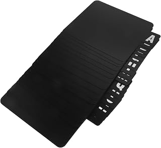 Vinyl Record Dividers A-z Sturdy Plastic Vinyl Record Organizer With Alphabetical Subdivision For Storage Of Vinyl Record And Albums