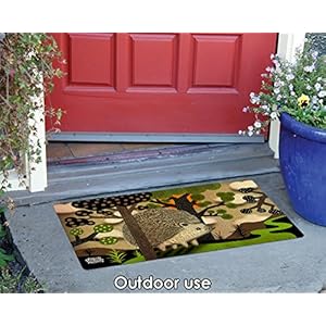   Toland-Home-Garden-800244-Happy-Hedgehog-Funny-Door-Mat-18x30-Inch-Animal-Outdoor-Doormat-for-Entryway-Indoor-Entrance