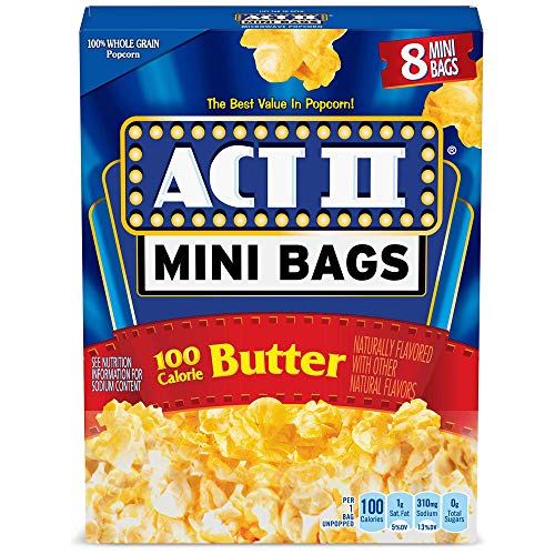 ACT II 100 Calorie Butter Popcorn 8 Count