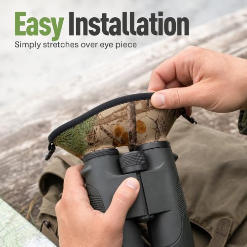 Image of Slicker Bino Bandit - Fits All Binoculars, OD Green.