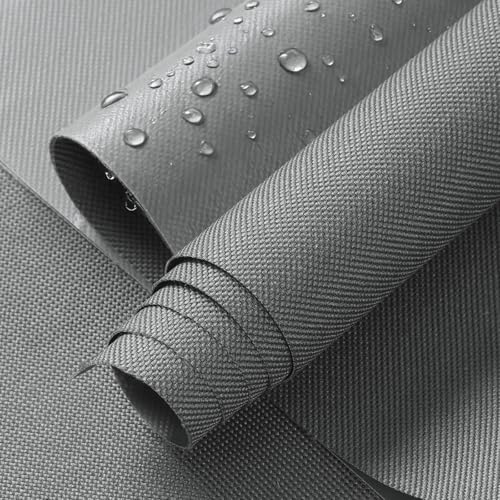 ANMINY 100% Waterproof Outdoor Fabric by The Yard, 58' W...