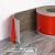 FOSLUOC Flexible Baseboard Molding Trim, 4-Inch x 20-Feet Self-Adhesive Vinyl Wall Base Cove Base, Peel and Stick Rubber Wall Base Baseboard Trim with 1 PC Utility Knife, Brown Wood Grain