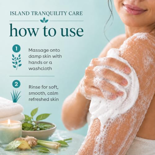 Image of Ginger Lily Farms 1 gal Nourishing Body Wash, Green Tea Lemongrass Scent