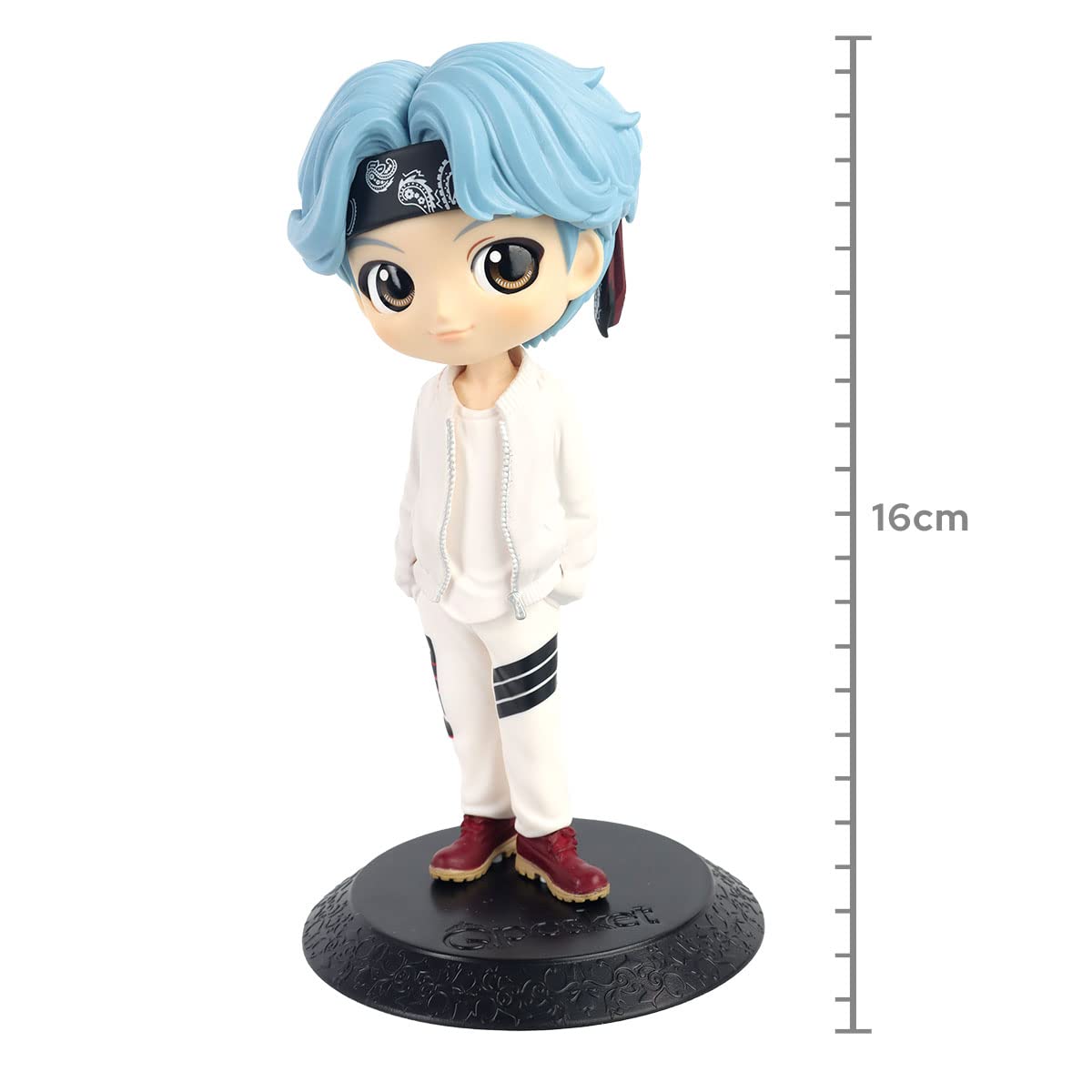 FIGURE BTS - SUGA - TINY TAN Q POSKET REF.: 18653/12246 - BANDAI