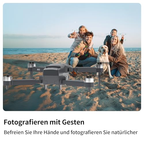 S508 Drohne mit Kamera HD 720P für Kinder,Mini Drone mit WiFi Übertragung für Anfänger,RC Drones Quadcopter für Jungen Mädchen,Spielzeug Drohne Helikopter mit Kopflos Modus,Handtasche Lange Flugzeit – Bild 3