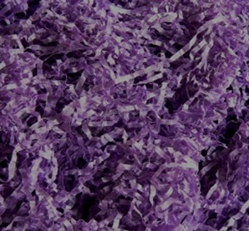 MustBeBonkers Packs of Acid Free Shredded Tissue Paper Shred! Gift Hamper Stuffing Filler (Purple, 2kg) โ image 1