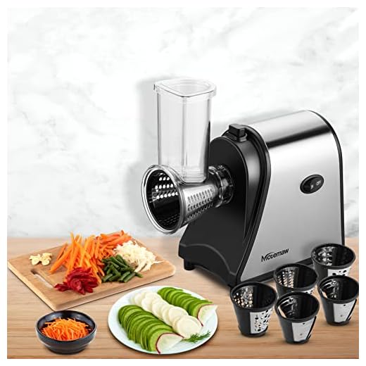 250W Electric Cheese Grater and Slicer