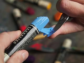 SENNELIER Oil Stick Set, Basic Introductory Colors, 6 Artist Quality Sticks, 38ml