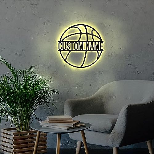 Lámpara de noche personalizada baloncesto Amabery miniatura 7