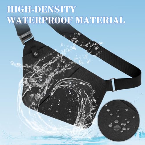 Gocelyn Anti-Theft Crossbody Bag Multi-pocket Chest Bag Sling Shoulder Bag For Men’s Women’s Travel Walking Hiking Cruise4