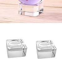 Vista 2 de Amlong Crystal Soporte cuadrado de bola de cristal (mediano (3.150 in))