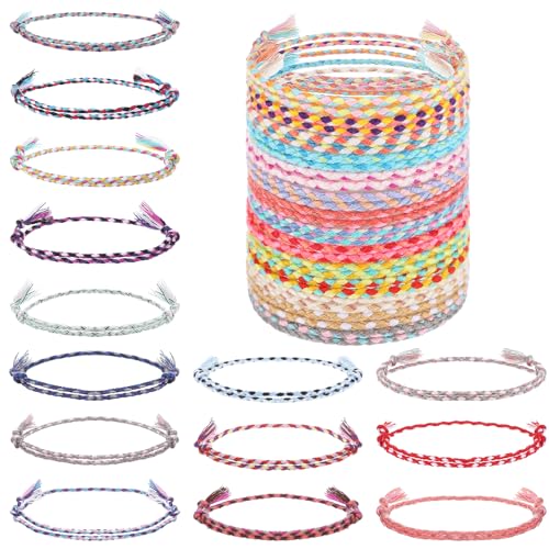 Yolev 30 Stück Gewebte Wickel Geflochtenes Freundschaftsbänder,...