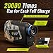 TIDEWE Hunting Rangefinder with Rechargeable Battery, 700Y Camo Laser Range Finder 6X Magnification, Distance/Angle/Speed/Scan Multi Functional Water-Resistant Rangefinder with Case