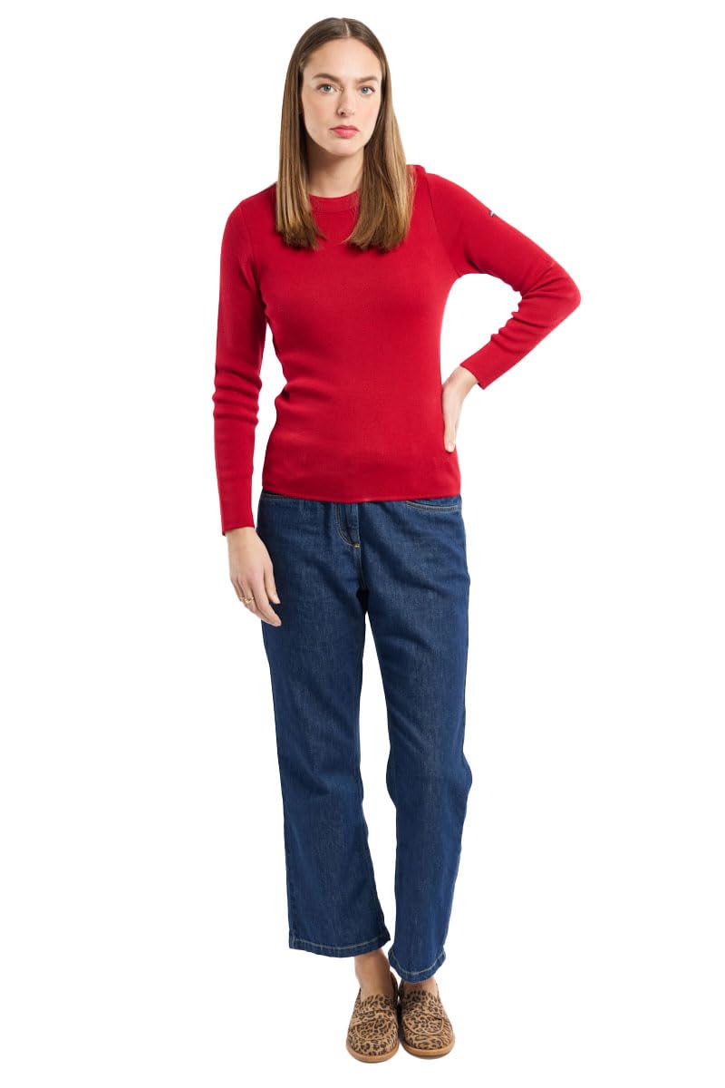 Armor Lux Paimpol Women's Sweater - Red - XX-Large