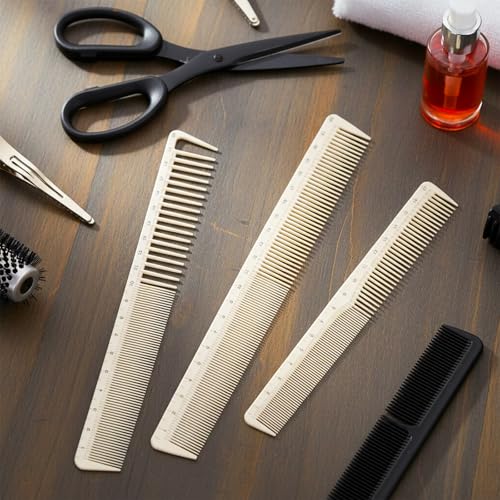 3 Peines para Corte de Cabello con Regla, Set Profesional miniatura 7