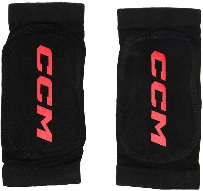 Hockey Lace Bite Protector, PU Gel Pad Insert, Polyester Sleeve, Ankle Coverage, Black, OSFA
