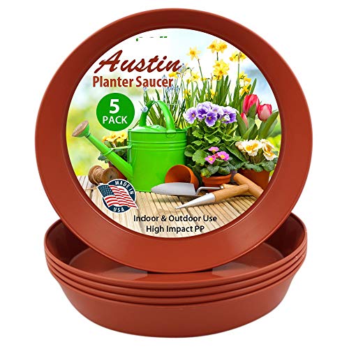Austin Planter Plant Saucers - Heavy Duty Indoor/Outdoor