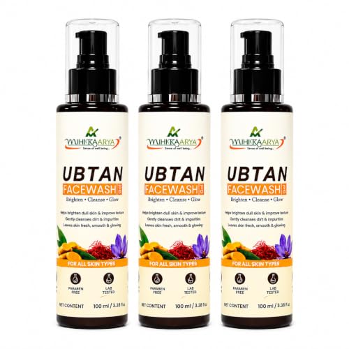 Image of Herbal Ubtan Face Wash for Deep Cleansing - Pack of 3