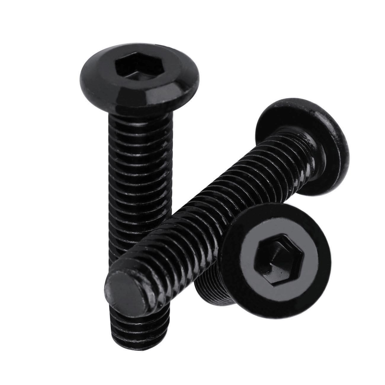 SZJIUZYD 5/16-18 x 1-1/2" Flat Head Furniture Bolts Countersunk Connector Socket Head Screws 304 Stainless Steel 18-8, UNC Fully Machine Thread, 10Pcs