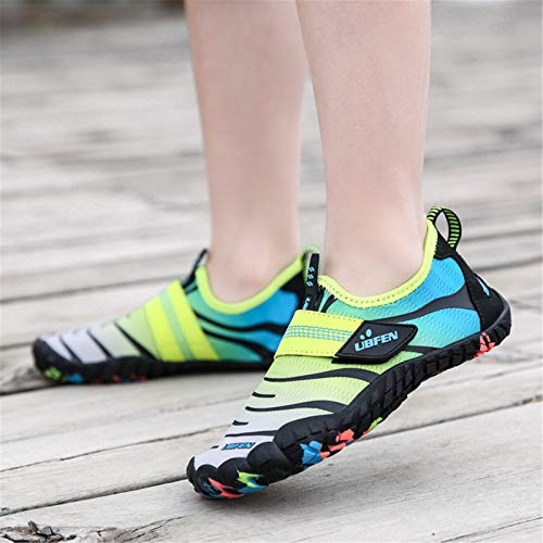 Image of UBFEN Water Shoes for Kids Boys Girls Aqua Socks Barefoot Beach Sports Swim Pool Quick Dry Lightweight Toddler Little Big Kid | Lightweight, Barefoot-style, Perfect for Water parks, Beach, Pool, Kayak, Creek Hiking, Camping, Toddler, Little Kid, Big Kid