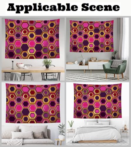 Tapisserie murale rouge pour habiller un grand mur vide salon chambre