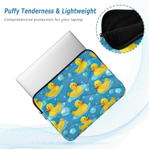 Funda para portátil 13-14 pulgadas con diseño de patitos amarillos miniatura 5