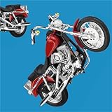 1:18 Für Harley FXDL Dyna Low Rider 1997 Motorradmodell-Spielzeugsammlung Moto-Druckgussmetall Mit ABS-Teil
