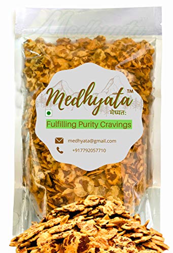 Medhyata Black Chana Jor Garam | Vacuum Roasted Gluten Free & Low Fat Healthy Snacks | Masala Diet Namkeen Vegan Protein Roasted Bengal Gram - 400g