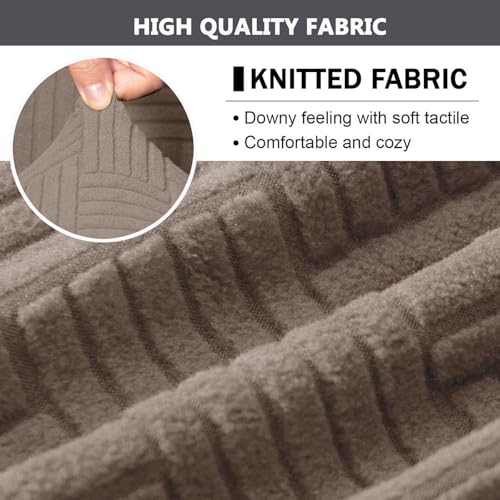 Funda de silla barril elástica gris claro OBASDFD protectora de muebles 6