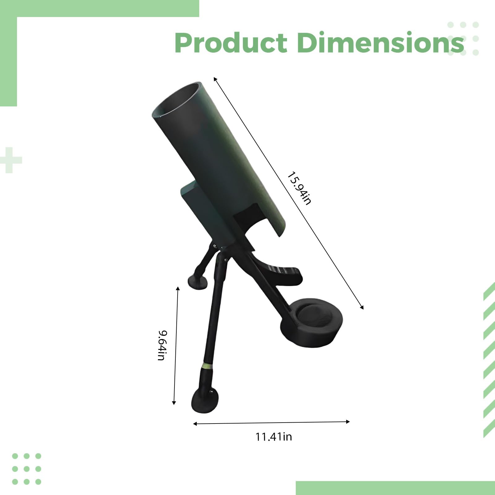 Mörser-Flaschenöffner, automatischer Bieröffner zum Herunterdrücken mit Dreibeinständer, freihändiger Kronkorkenöffner für Flaschen mit 6 cm Boden, Barzubehör, Geschenk für Männer