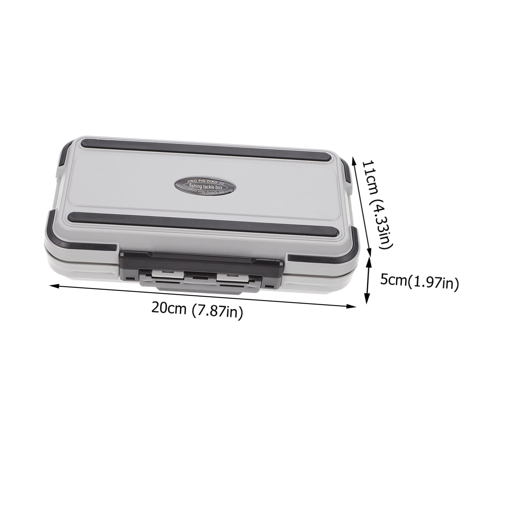 POPETPOP 1Pc Capacity Fishing Tackle Organizer Box Durable Tool Container for Accessories Easy to Use Fishing Gear Storage