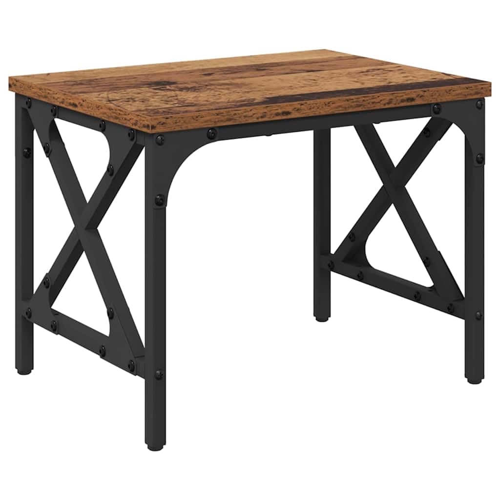 Mangloder - Soporte para impresora de madera reciclada de 40 x 30 x 31 cm con patas ajustables para oficina y hogar, estante de madera resistente con acabado mate, ideal para impresoras