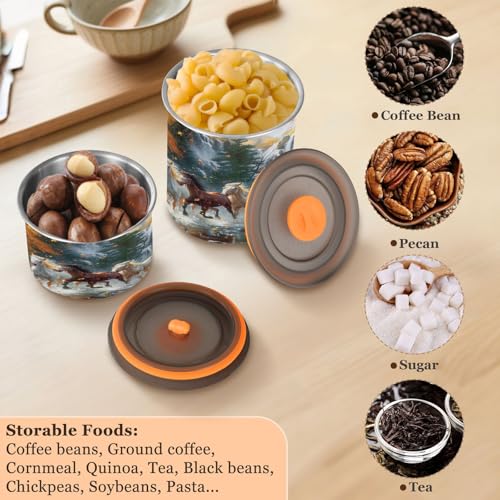 Contenedor Hermético para Café de Acero Inoxidable 500ml miniatura 5