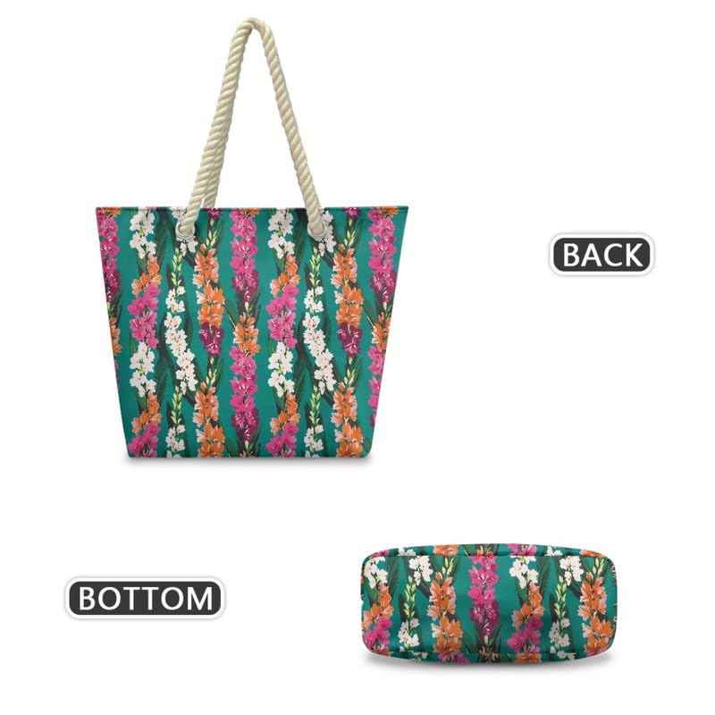 Women's Handbag Tote Bags Canvas Travel Shoulder Purses, Dachshund Dogs Casual Satchel Bag Large Beach Totes3