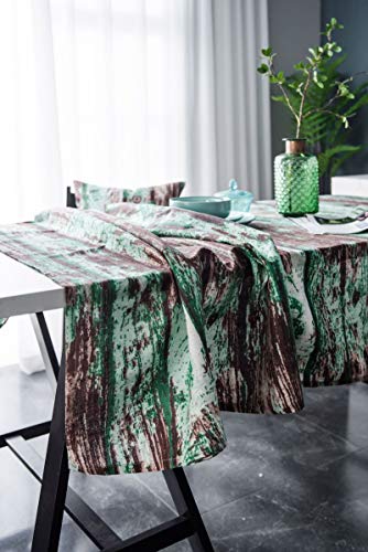Couverture Moderne en Coton Lin de Qualité Supérieure Style Naturel - 7
