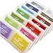 Craft Ink Pad Stamps Partner DIY Color, 15 Color Ink Pad for Stamps, Paper, Wood Fabric, Kid's Rubber Stamp Scrapbooking Card Making Beautiful Water-Soluble Colors (Pack of 15) by Weierken.
