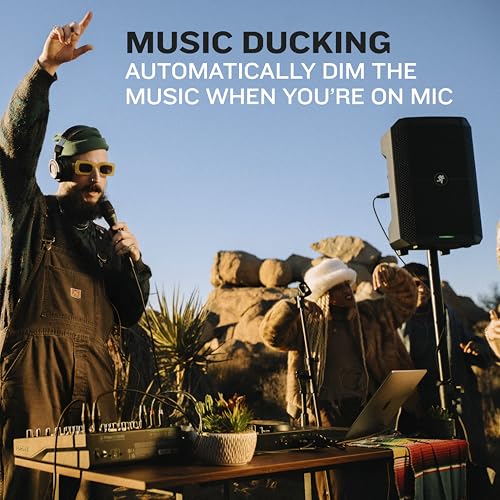 Image of Mackie Thump Series, Thump GO 8-Inch Portable Battery-Powered Loudspeaker | 200W battery-powered speaker with Bluetooth and 2-channel mixer for musicians, DJs and outdoor events