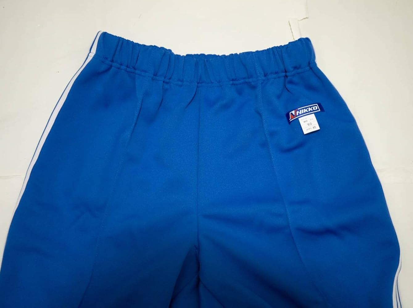 Amazon.co.jp: ノーブランド品体操服学校ジャージパンツ水色×白3