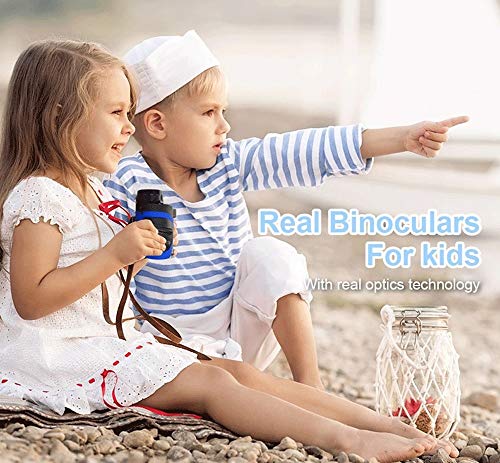 Binoculares plegables mini 8X21 para niños y adultos miniatura 6