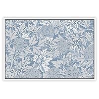 SIGNWIN Framed Canvas Wall Art Floral Pattern Canvas Prints Home Artwork Decoration for Living Room,Bedroom - 16x24 inches