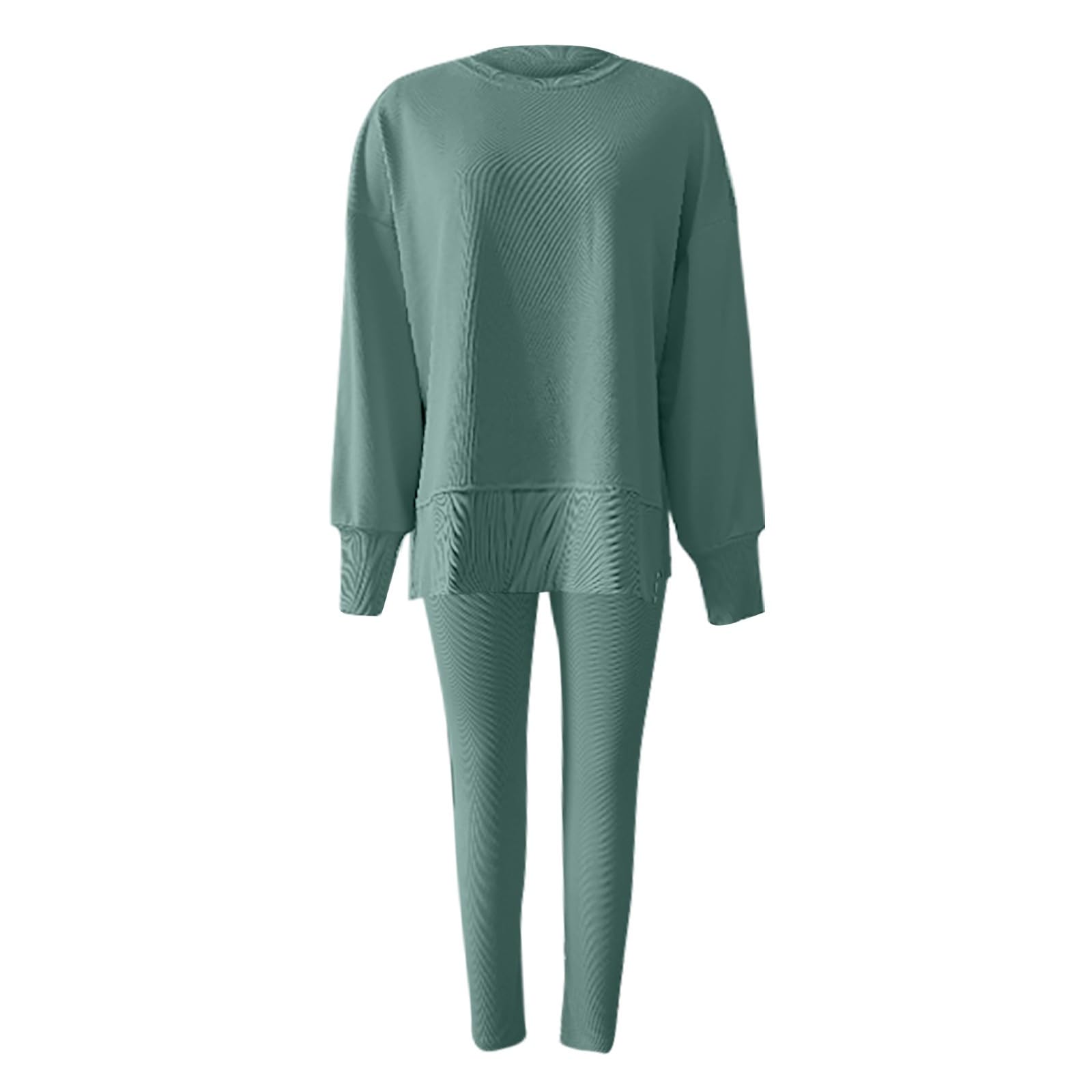 Chándal para mujer Conjunto de algodón Sportset Leggings y parte superior