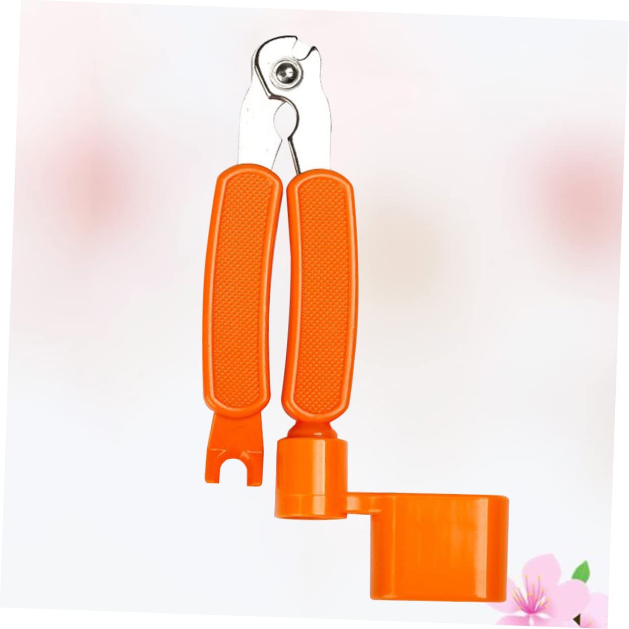 BESTonZON Alloy Guitar String Winder Multi-function String Winder for Electric Guitar Bass String Changing Tool