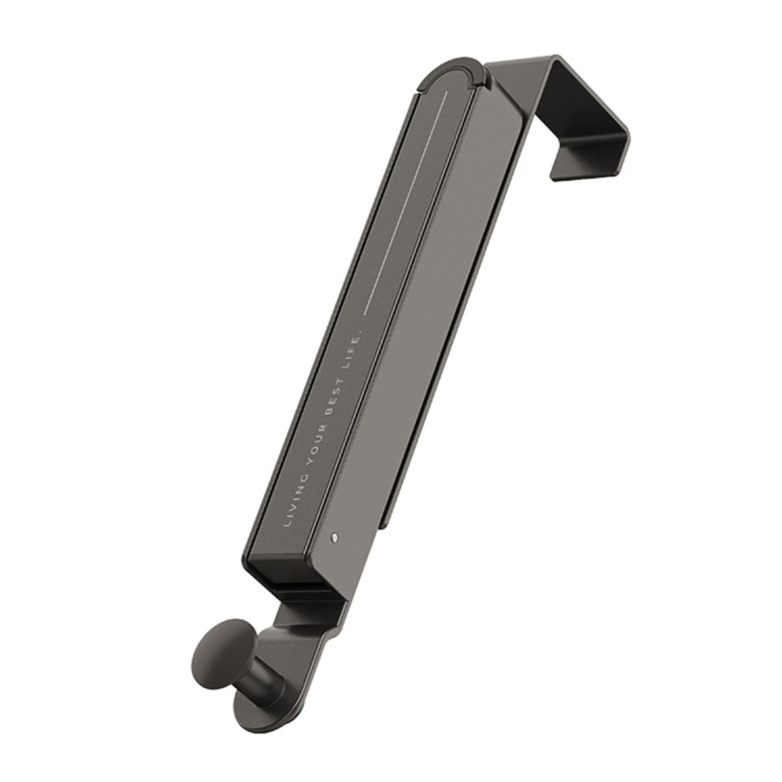 Tsophreniq Metal Coat Hook Behind Door Space Saving Clothes Storage Rack Aluminum Wall Mounted Clothing Hangers for Bathrooms Multifunctional Rack