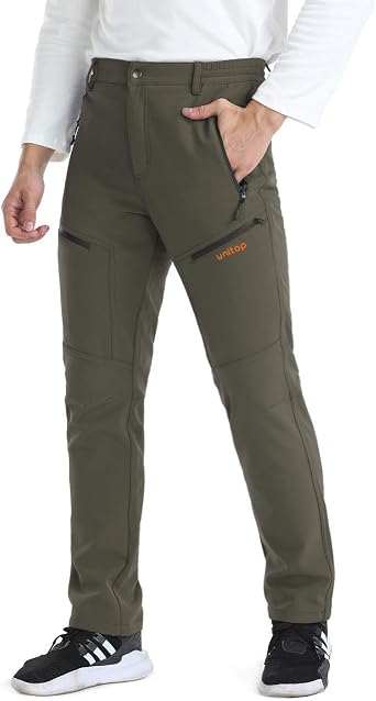 unitop Men's Winter Warmth Hiking Pants 