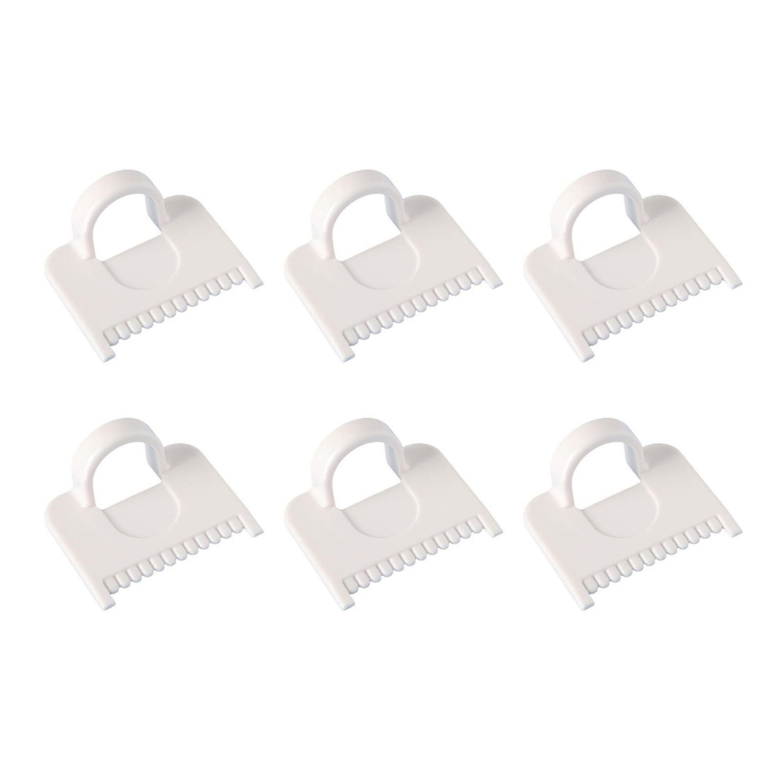 ZEPFJHE 6Pcs Sewing Template Ruler Quilting Measuring Tool for Clothing Repair Fabric Tailoring Embroidery Upholstery Border Stitching Sewing Aid