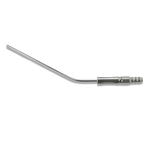 Miniatura 4 de Osung Punta de succión Frazier de 0.098 in de acero inoxidable Premium -SNF25. 3 piezas