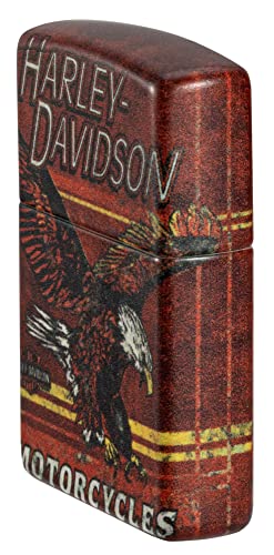 Zippo Harley-Davidson Eagle 540 Color Pocket Lighter miniatura 3