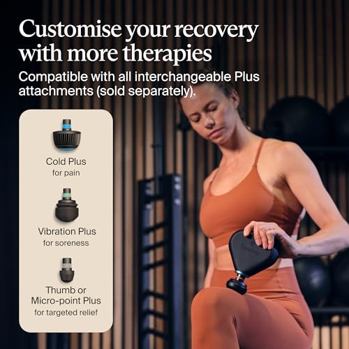 Image of Theragun Mini Plus by Therabody - Portable Massage Gun Enhanced with Heat - Travel Essential for Faster Recovery on The go